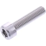 Zylinderschraube M6X1.00mm 25mm aus Aluminium in Silber