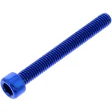 HEX SOCKET CAP SCREW JMP M6X1.00 mm 50 mm Aluminum Blue