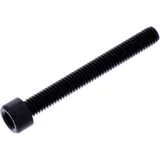Zylinderschraube M6X1.00mm 50mm Aluminium schwarz