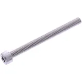 Zylinderschraube M6X1.00 mm 65 mm aus Aluminium silber