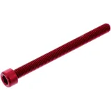 HEX SOCKET CAP SCREW JMP BOLT M6X1.00MM 70MM RED ALUMINIUM