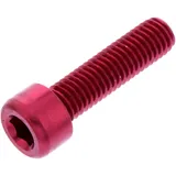 Zylinderschraube JMP M8X1.25 mm 30 mm Alu rot