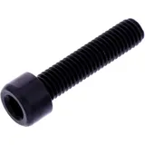 Zylinderschraube für Motorräder M8x1.25mm 35mm Aluminium schwarz