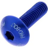 DOME HEAD BOLT JMP BOLT M5X0.8MM 16MM ALUMINIUM BLUE 7750972