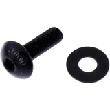 DOME HEAD BOLT JMP BOLT M5X0.8MM 16MM ALUMINIUM BLACK for motorcycles 7750973