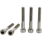 CAP HEAD BOLTS M6X1.00 40MM A2 STAINLESS STEEL - 5 Pieces