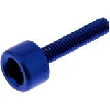 Zylinderschraube JMP Bolt M4X0.7mm 20mm Aluminium blau