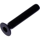 Senkschraube JMP M6X1.00 mm 35 mm Aluminium schwarz