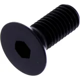 Senkschraube JMP M8x1.25 mm 20 mm Alu schwarz