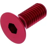 JMP Sink Bolt M8x1.25mm 20mm Red Aluminium