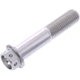 HEX BOLT JMP BOLT M10X1.25MM 50MM ALU RACING SILVER