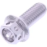 HEX BOLT JMP BOLT M6X1 15MM ALU RACING SILVER