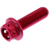Sechskantschraube JMP Bolt M6X1 20mm Alu Racing rot