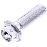 HEX BOLT JMP BOLT M8X1.25MM 25MM ALU RACING SILVER