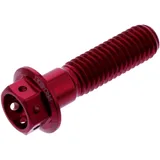 Schraube 6 Kant JMP Bolt M8X1. 25 mm 30 mm Alu Racing rot passend für: Aprilia SR, Scarabeo, RS