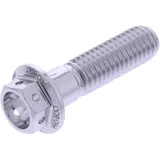 Schraube 6 Kant JMP Bolt M8X1. 25 mm 30 mm Alu Racing silber passend für: Aprilia SR, Scarabeo, RS