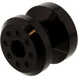 Aufnahmehülse Einzeln JMP Bolt M8 Alu schwarz passend für: Kawasaki Z, ZX - 6R, ZX - 10R