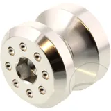 Aufnahmehülse Einzeln JMP Bolt M8 Alu silber passend für: Kawasaki Z, ZX - 6R, ZX - 10R