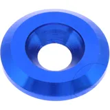 WASHER SENK JMP BOLT M6 ALUMINIUM BLUE