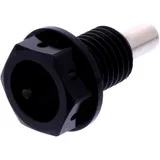 Ölablassschraube magnetisch JMP Bolt M12X1. 5 mm 15 mm Alu Racing schwarz passend für: Honda TRX, CB, CBR