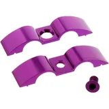 Halter Bremsschlauch aus Aluminium 9 mm violett