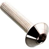 Linsenschraube M5x0.8 mm 25 mm Edelstahl V4A