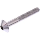Linsenschraube M5X0.8 mm 35 mm Edelstahl V4A für Motorräder
