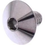 Linsenschraube M6X1mm 10mm Edelstahl V4A