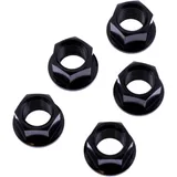 Nut rear sprocket kit JMP bolt M12X1. 5mm stainless steel A4 black for: BMW S, HP4