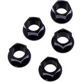 Mutter Kettenrad Satz JMP Bolt M12 X 1. 25 mm Edelstahl V4A schwarz passend für: Honda CB, CBF, CBR