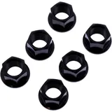 Mutter Kettenrad Satz JMP Bolt M12 X 1. 25 mm Edelstahl V4A schwarz passend für: Triumph Speed Triple