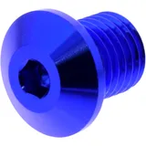 Abdeckschraube M10 x 1.25 mm 11 mm blau für Daytona