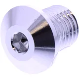 Abdeckschraube M10 x 1.25 mm 11 mm silbern für Motorräder