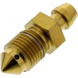 Bleed nipple M10X1mm stainless steel A4 gold for: BMW R, K, F (800, 650, 900, 850, 750, 700), S