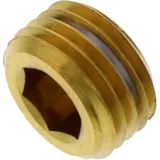 Plug caliper pin stainless steel A4 gold for: Kawasaki Z, KX, KLX, Honda CB, CBR, CRF