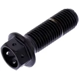 Sechskantschraube M10 x 1.25 30 mm Edelstahl V4A Racing schwarz
