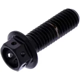 Sechskantschraube M8X1.25 25 mm Edelstahl V4A Racing schwarz
