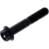 Sechskantschraube M8X1.25 45 mm Edelstahl V4A Racing schwarz