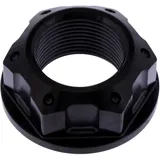 Achsmutter M25X1.5 mm Edelstahl V4A schwarz