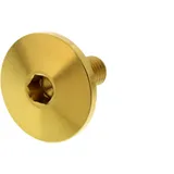 Schraube Ventil M7X1M mm 11 mm Edelstahl V4A gold passend für: Suzuki AN, UH, LT - Z