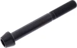 Schraube konisch M10 x 1.25 mm 80 mm Titan schwarz