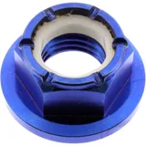 Bundmutter selbstsichernd JMP Bolt M10 x 1. 25 mm Titan blau passend für: Kawasaki Z, Ninja, ZZR