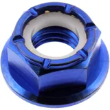 Collar nut self - locking JMP bolt M8X1. 25mm titan blue for: Honda CRF, CR, XR