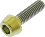 Innensechskantschraube konisch JMP Bolt M3X0.5mm 10mm Titan gold