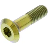 Schraube Kettenrad M8X1. 25 mm 31MM Titan gold passend für: Honda CRF, CR, XR