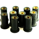 RUBBER WELL NUT KIT M6X1 25mm for Motorcycles