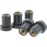 Rubber nut with brass insert set jmp