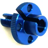 Stellschraube JMP Bolt M10x1.50 35 mm Aluminium blau
