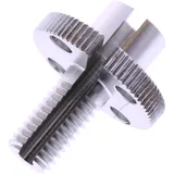 CABLE ADJUSTER JMP M10 x 1.50 35MM SILVER ALUMINUM