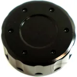Deckel Bremsflüssigkeitsbehälter 42 mm Alu schwarz passend für: Kawasaki Z, Ninja, ZX - 10R